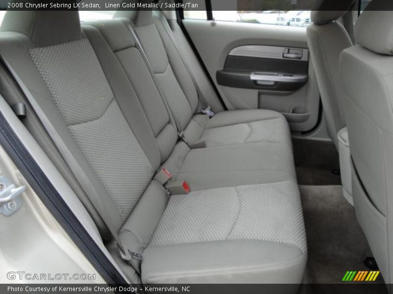 Linen Gold Metallic / Saddle/Tan 2008 Chrysler Sebring LX Sedan