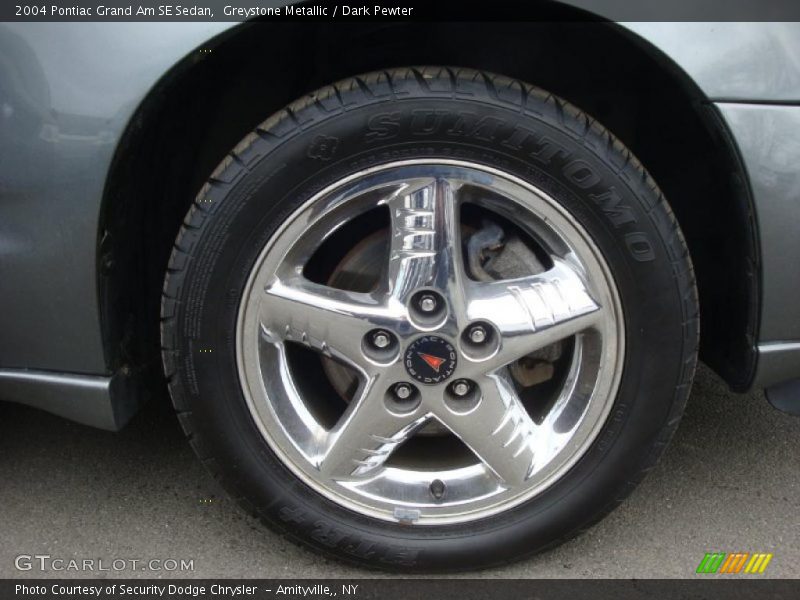 Greystone Metallic / Dark Pewter 2004 Pontiac Grand Am SE Sedan