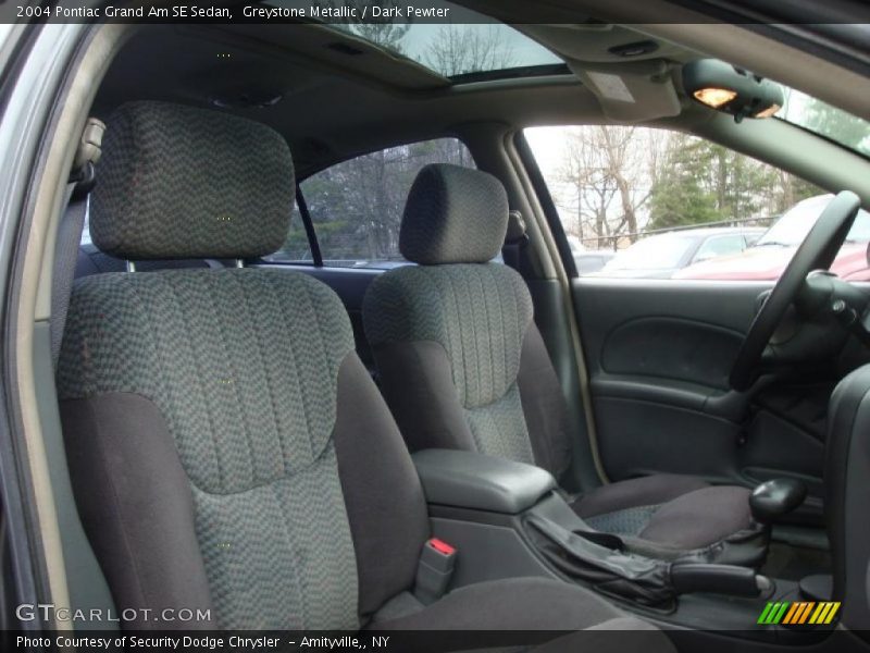 Greystone Metallic / Dark Pewter 2004 Pontiac Grand Am SE Sedan