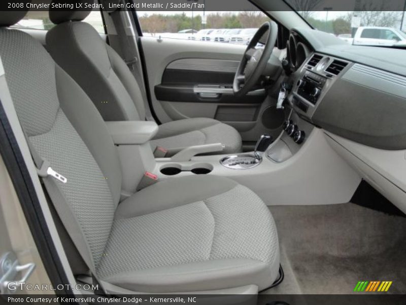 Linen Gold Metallic / Saddle/Tan 2008 Chrysler Sebring LX Sedan