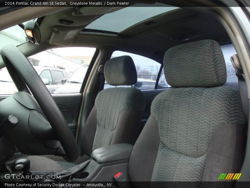 Greystone Metallic / Dark Pewter 2004 Pontiac Grand Am SE Sedan