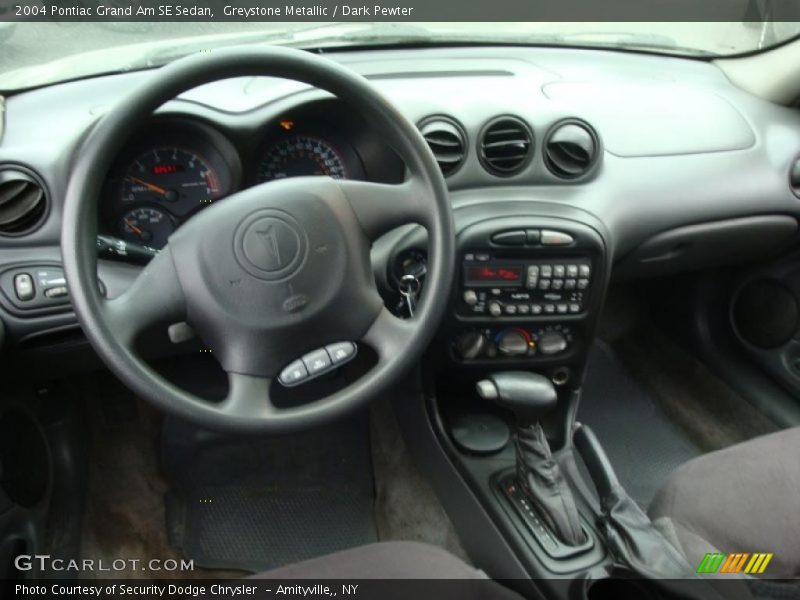 Greystone Metallic / Dark Pewter 2004 Pontiac Grand Am SE Sedan