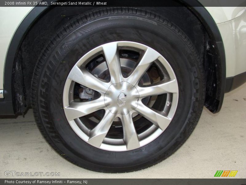 Serengeti Sand Metallic / Wheat 2008 Infiniti FX 35 AWD