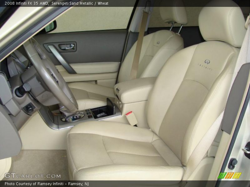 Serengeti Sand Metallic / Wheat 2008 Infiniti FX 35 AWD