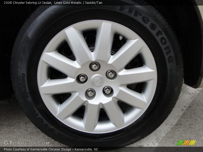 Linen Gold Metallic / Saddle/Tan 2008 Chrysler Sebring LX Sedan