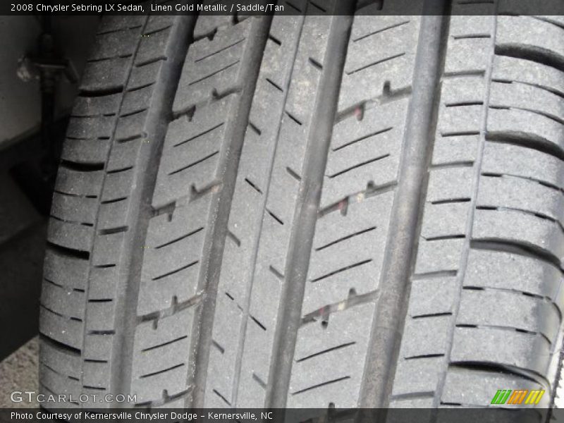 Linen Gold Metallic / Saddle/Tan 2008 Chrysler Sebring LX Sedan