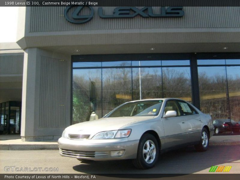 Cashmere Beige Metallic / Beige 1998 Lexus ES 300