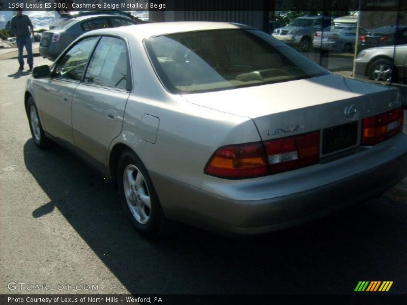 Cashmere Beige Metallic / Beige 1998 Lexus ES 300