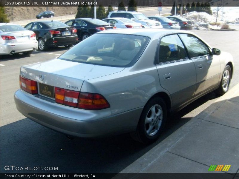 Cashmere Beige Metallic / Beige 1998 Lexus ES 300