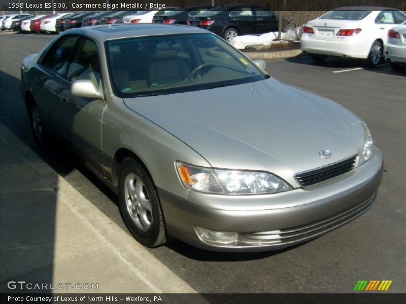 Cashmere Beige Metallic / Beige 1998 Lexus ES 300
