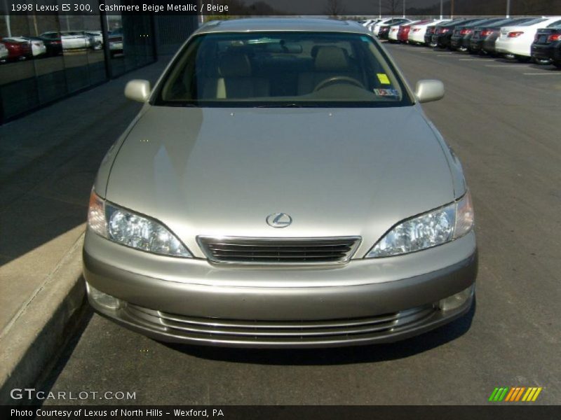 Cashmere Beige Metallic / Beige 1998 Lexus ES 300