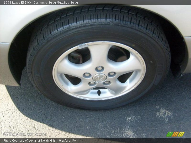 Cashmere Beige Metallic / Beige 1998 Lexus ES 300