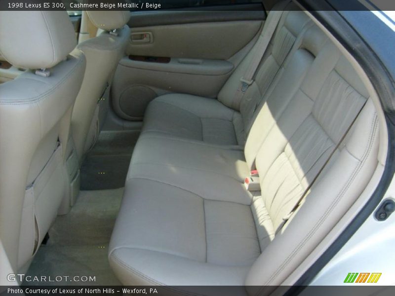 Cashmere Beige Metallic / Beige 1998 Lexus ES 300