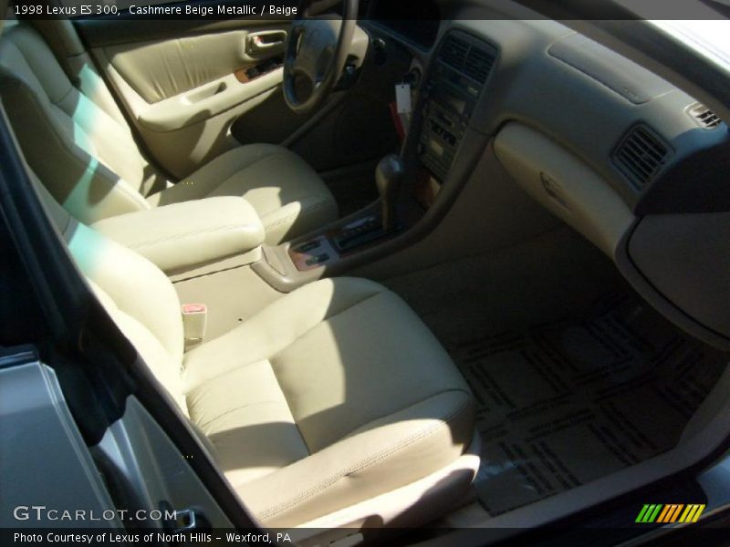 Cashmere Beige Metallic / Beige 1998 Lexus ES 300