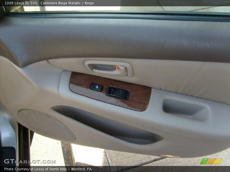 Cashmere Beige Metallic / Beige 1998 Lexus ES 300