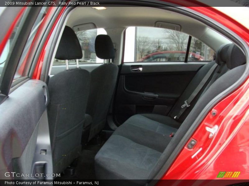 Rally Red Pearl / Black 2009 Mitsubishi Lancer GTS