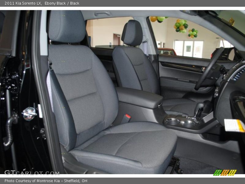 Ebony Black / Black 2011 Kia Sorento LX