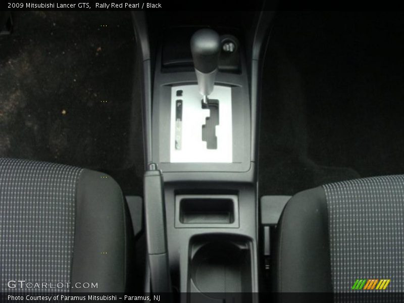 Rally Red Pearl / Black 2009 Mitsubishi Lancer GTS