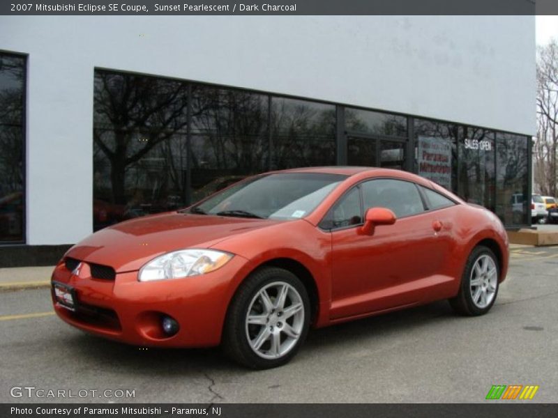 Sunset Pearlescent / Dark Charcoal 2007 Mitsubishi Eclipse SE Coupe