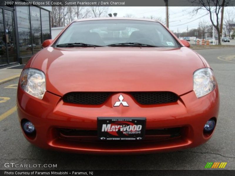 Sunset Pearlescent / Dark Charcoal 2007 Mitsubishi Eclipse SE Coupe