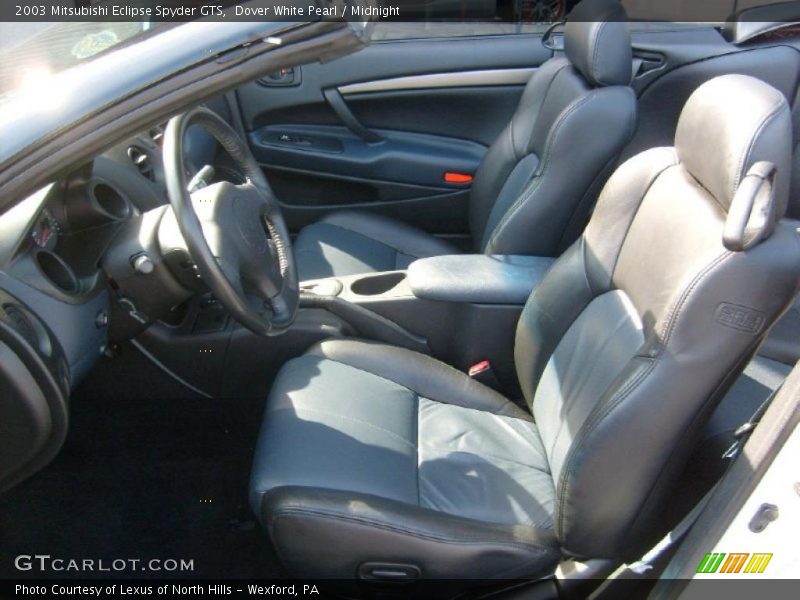 Dover White Pearl / Midnight 2003 Mitsubishi Eclipse Spyder GTS