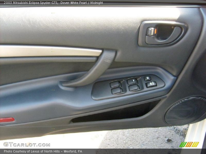 Dover White Pearl / Midnight 2003 Mitsubishi Eclipse Spyder GTS