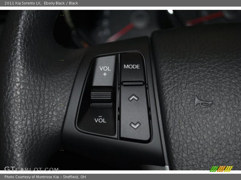 Ebony Black / Black 2011 Kia Sorento LX
