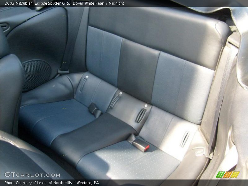 Dover White Pearl / Midnight 2003 Mitsubishi Eclipse Spyder GTS