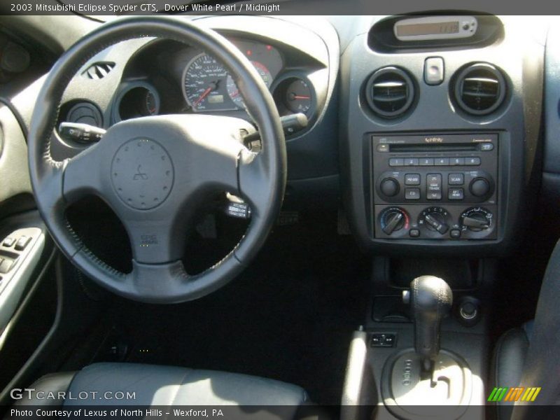 Dover White Pearl / Midnight 2003 Mitsubishi Eclipse Spyder GTS