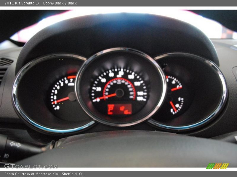 Ebony Black / Black 2011 Kia Sorento LX
