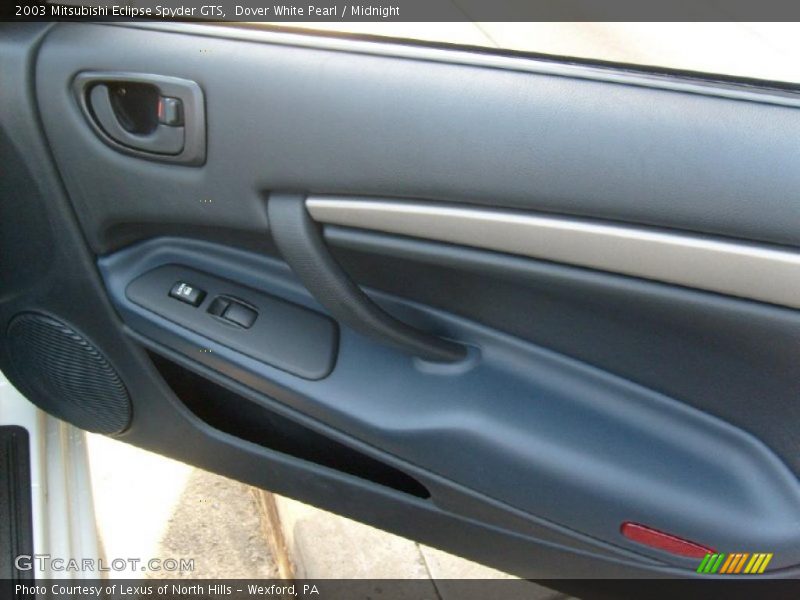 Dover White Pearl / Midnight 2003 Mitsubishi Eclipse Spyder GTS