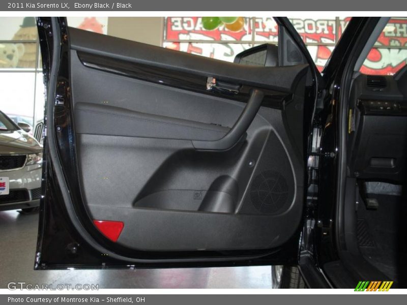 Ebony Black / Black 2011 Kia Sorento LX