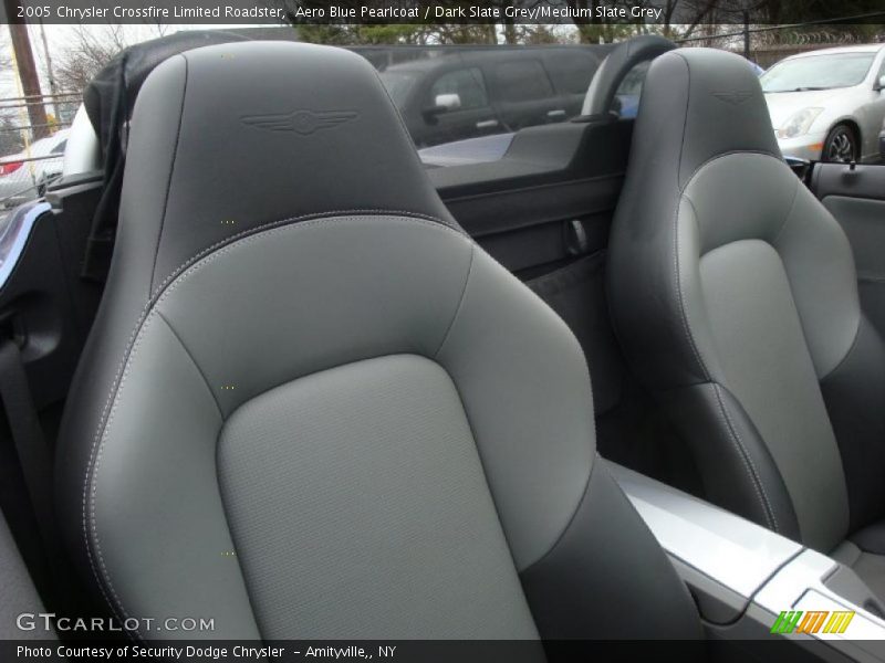 Aero Blue Pearlcoat / Dark Slate Grey/Medium Slate Grey 2005 Chrysler Crossfire Limited Roadster