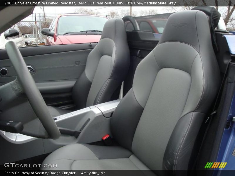 Aero Blue Pearlcoat / Dark Slate Grey/Medium Slate Grey 2005 Chrysler Crossfire Limited Roadster