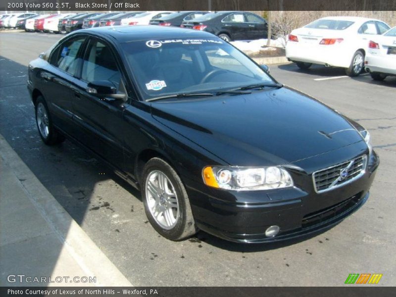 Black Stone / Off Black 2008 Volvo S60 2.5T
