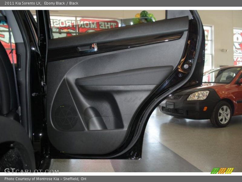 Ebony Black / Black 2011 Kia Sorento LX