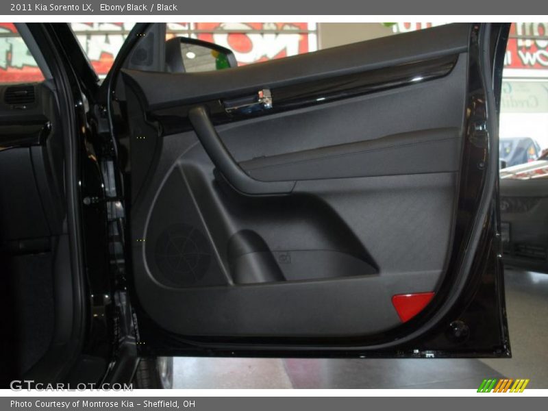Ebony Black / Black 2011 Kia Sorento LX