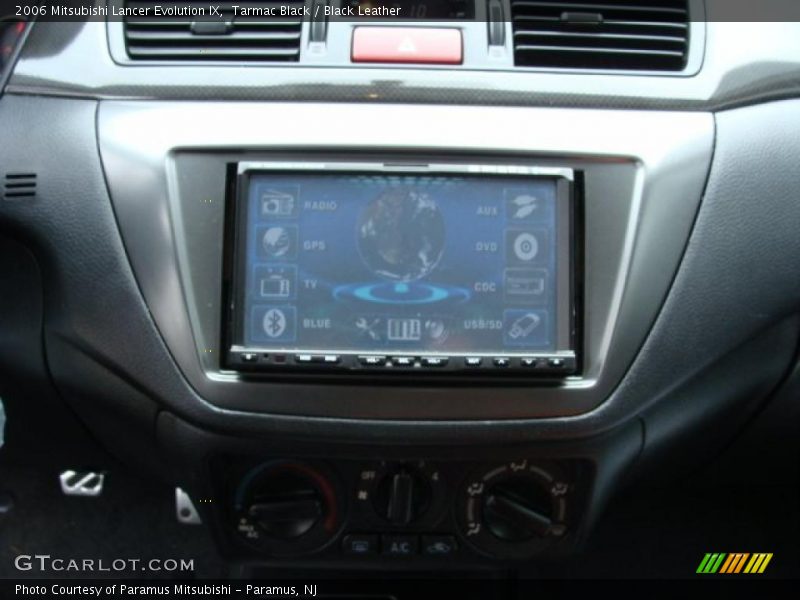 Tarmac Black / Black Leather 2006 Mitsubishi Lancer Evolution IX