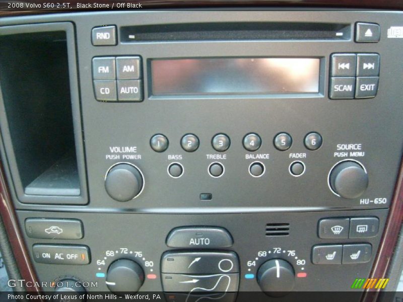 Black Stone / Off Black 2008 Volvo S60 2.5T