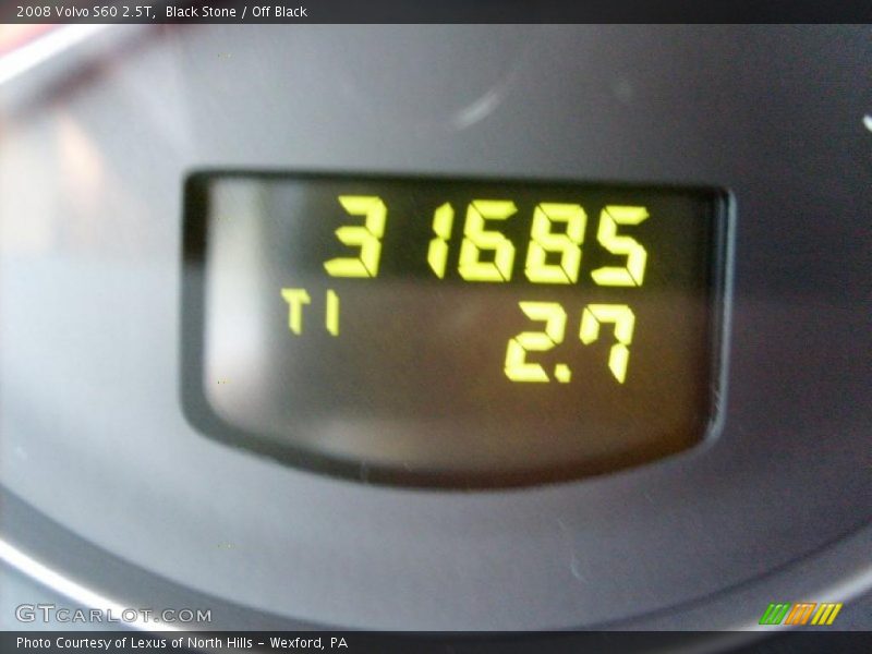 Black Stone / Off Black 2008 Volvo S60 2.5T