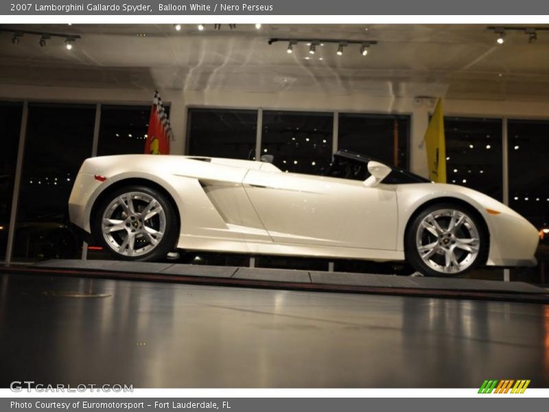 Balloon White / Nero Perseus 2007 Lamborghini Gallardo Spyder