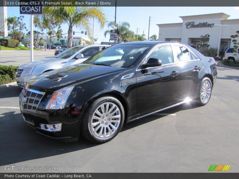Black Raven / Ebony 2010 Cadillac CTS 3.6 Premium Sedan