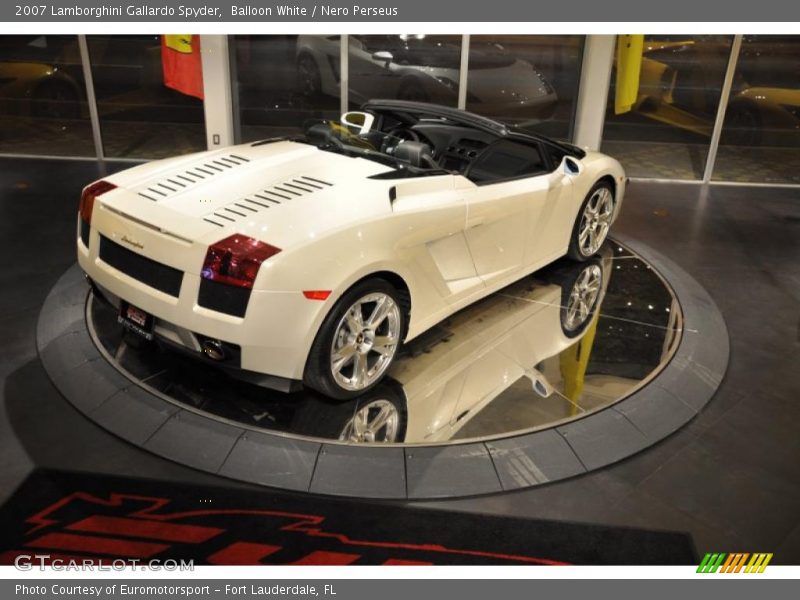 Balloon White / Nero Perseus 2007 Lamborghini Gallardo Spyder