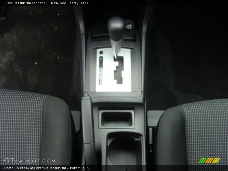 Rally Red Pearl / Black 2009 Mitsubishi Lancer ES