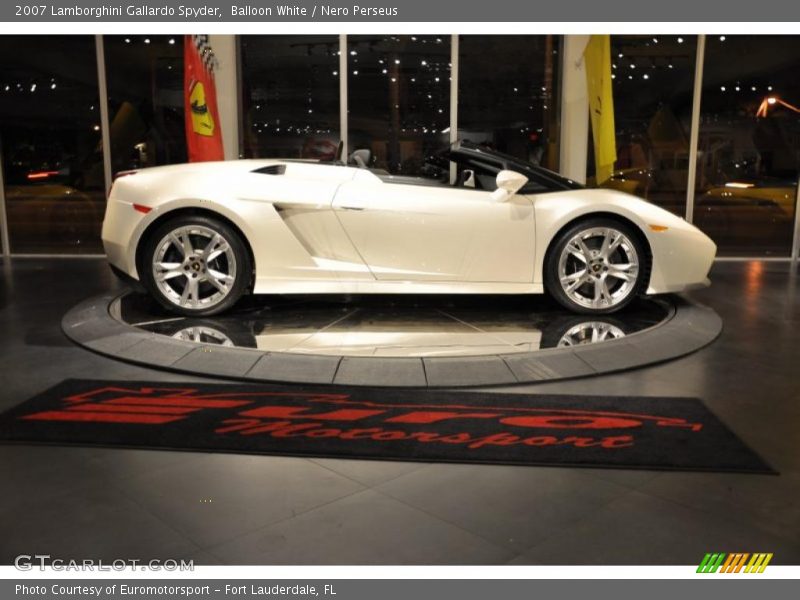 Balloon White / Nero Perseus 2007 Lamborghini Gallardo Spyder