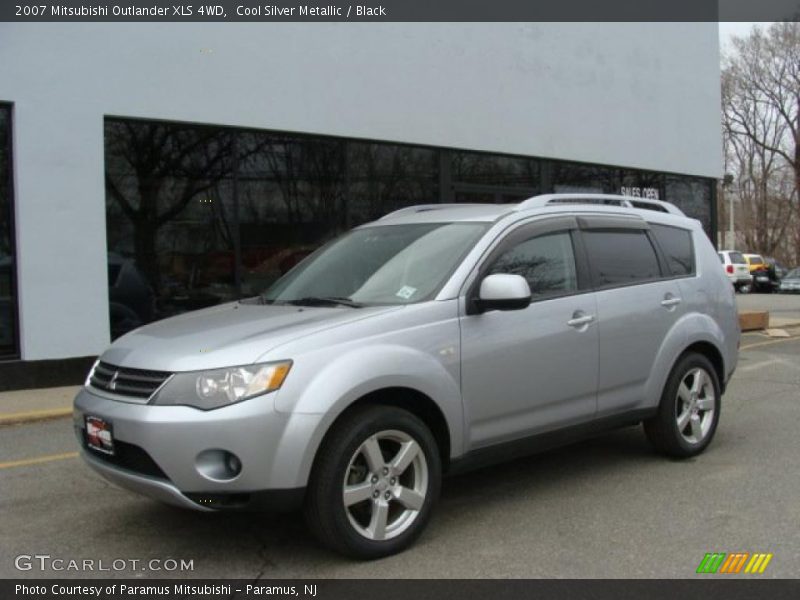 Cool Silver Metallic / Black 2007 Mitsubishi Outlander XLS 4WD