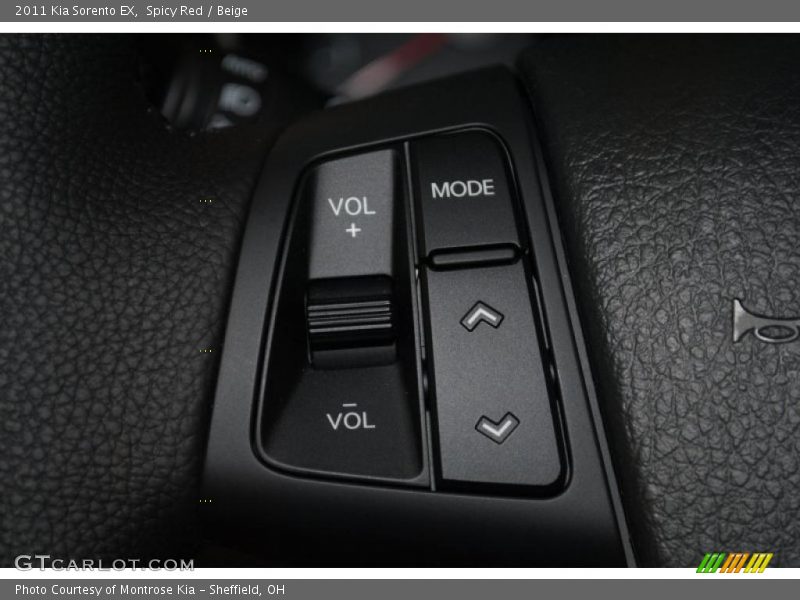 Spicy Red / Beige 2011 Kia Sorento EX