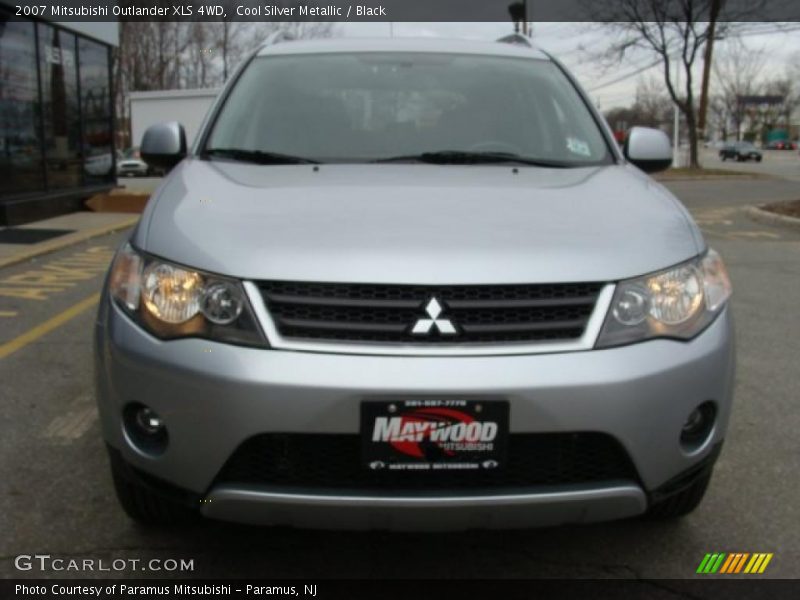 Cool Silver Metallic / Black 2007 Mitsubishi Outlander XLS 4WD