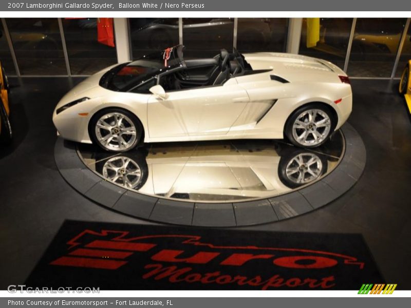 Balloon White / Nero Perseus 2007 Lamborghini Gallardo Spyder