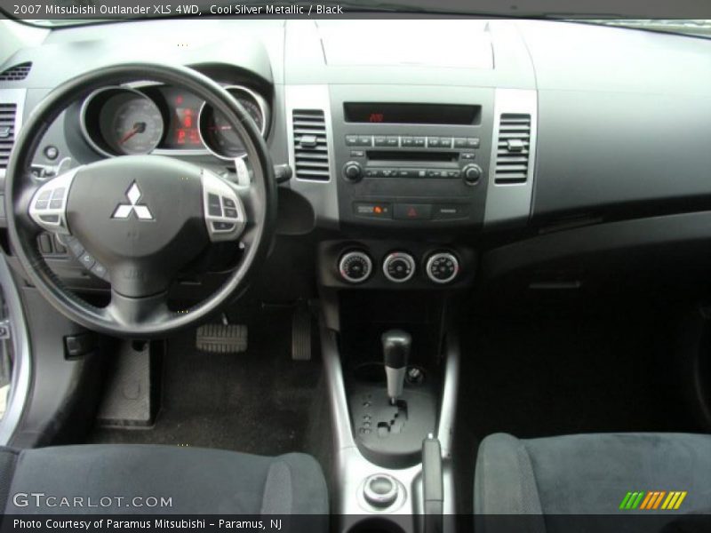 Cool Silver Metallic / Black 2007 Mitsubishi Outlander XLS 4WD